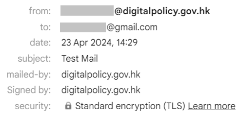 SPF and DKIM verification summary