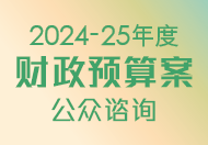 2024-25 年度财政预算案公众谘询